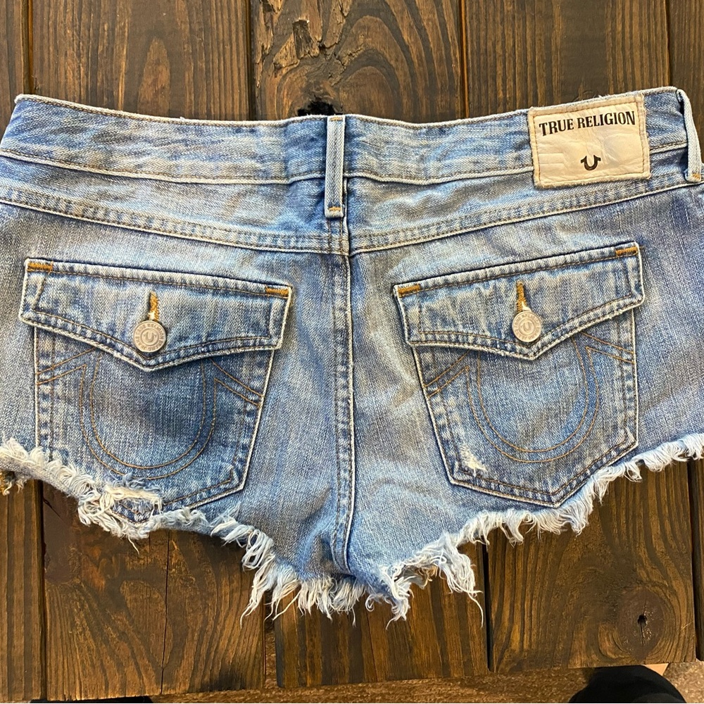 True Religion daisy duke shorts